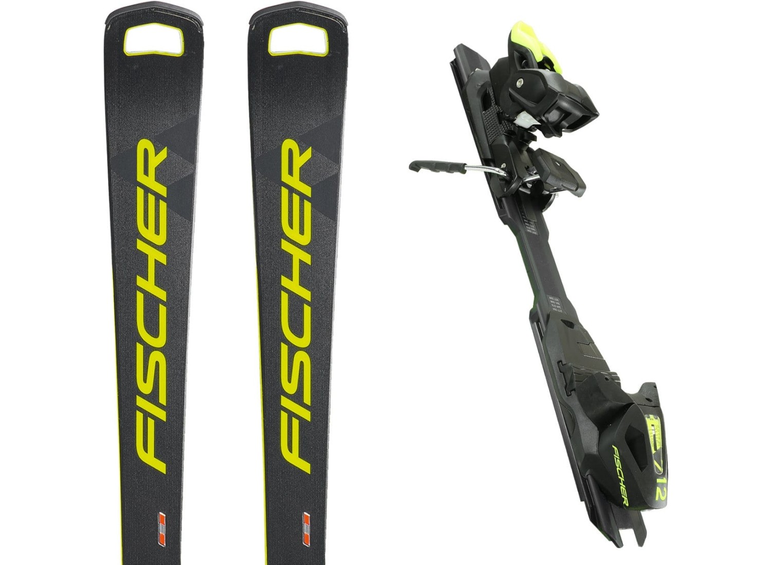 SKI FISCHER RC4 WORLDCUP SC PRO YELLOW BASE 2021 + RC4 Z13 M/O PLATE