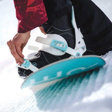 Snowboard bindings Nidecker Muon-W - White 2023