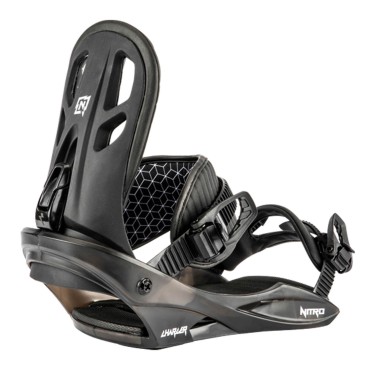 Snowboard bindings Nitro Charger Black 2023